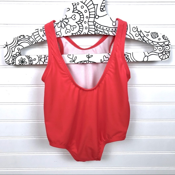 Baby Girls Swimsuit Starting our pink Flamingo - Picture 3 of 3